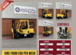 weekly forklift truck hire