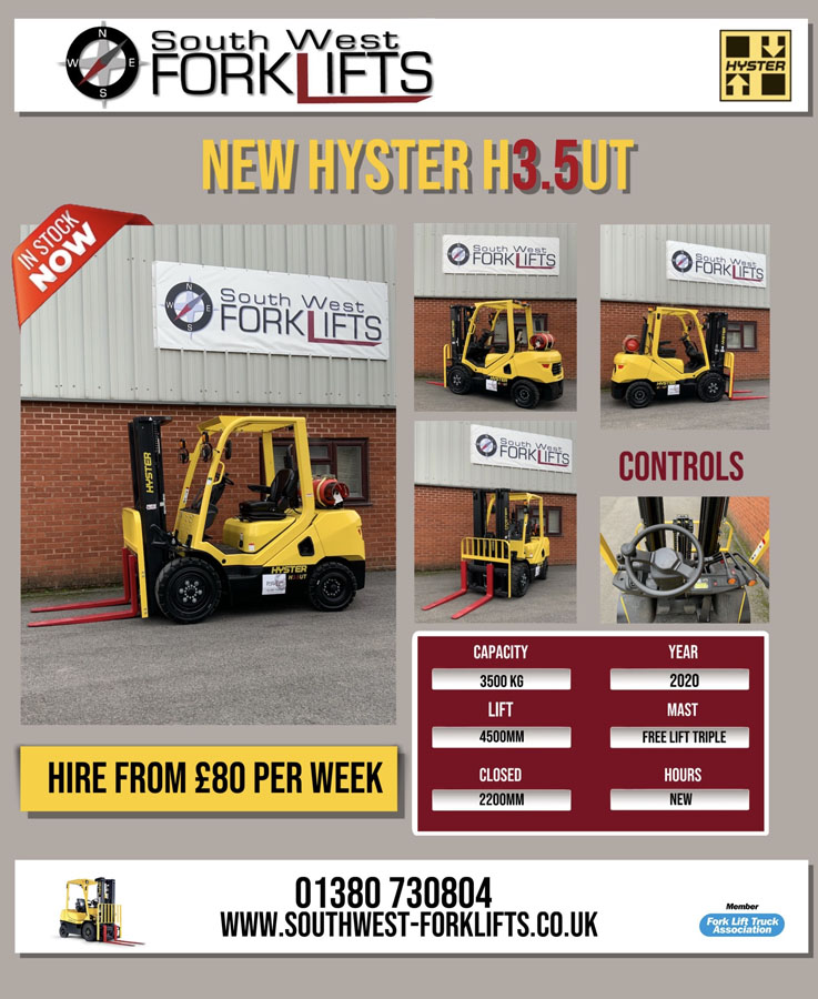 weekly forklift truck hire
