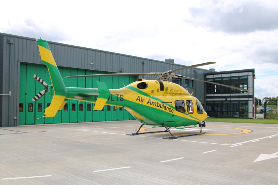 Wiltshire Air Ambulance Forklift